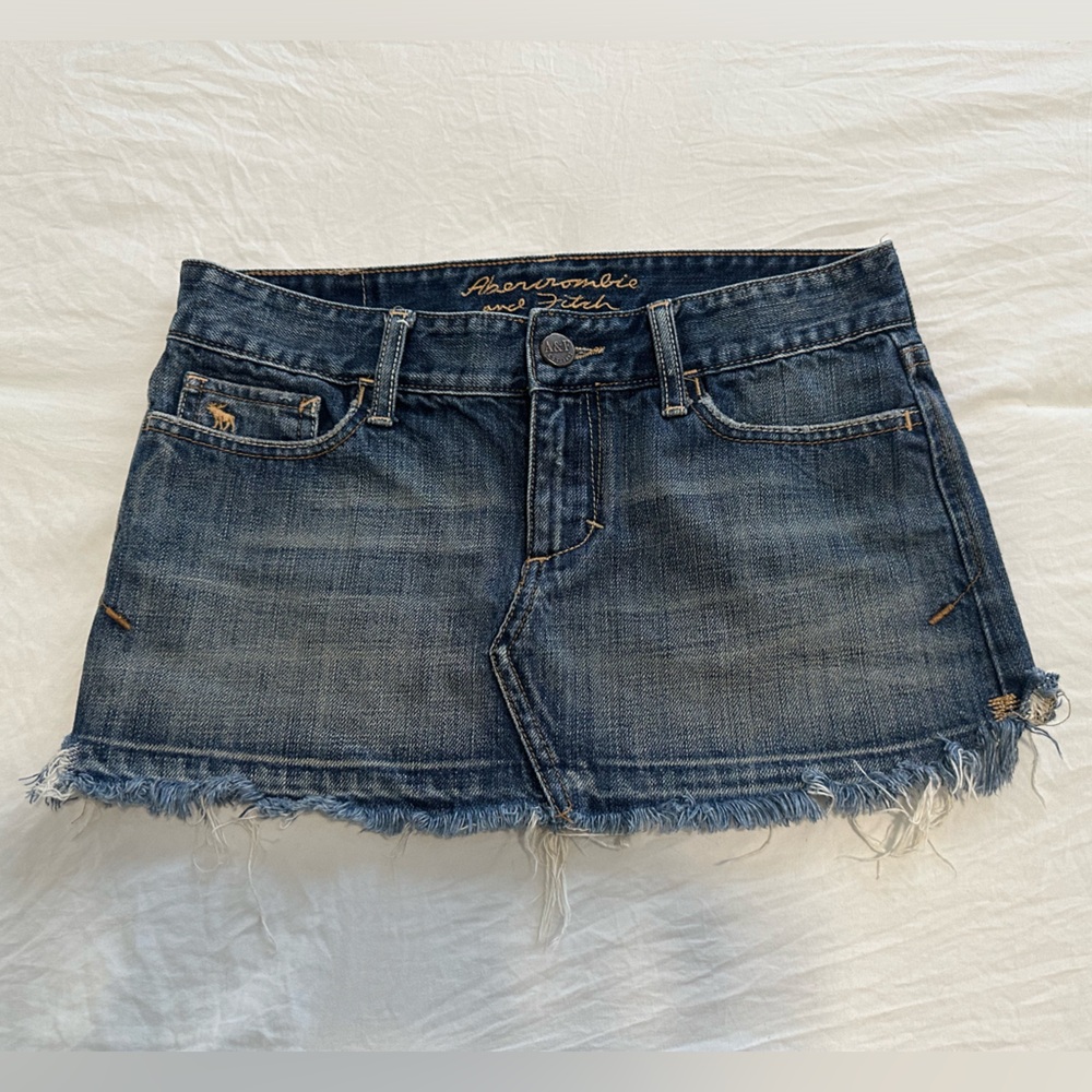 Abercrombie and Fitch jean skirt sz 00
